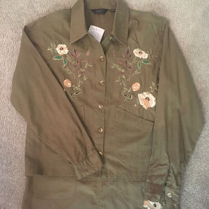 Embroidered Acapo Dress and Jacket